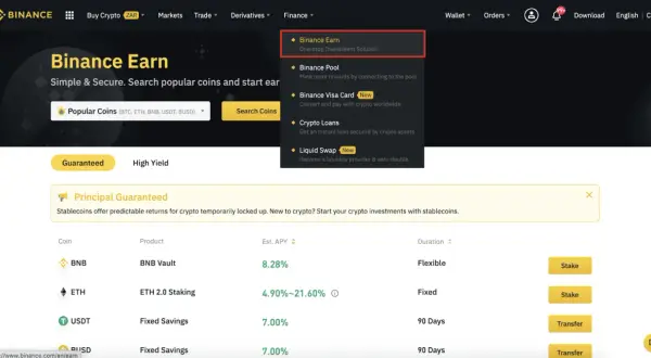 Co to jest staking na Binance? Zrozum ryzyko i korzyści.