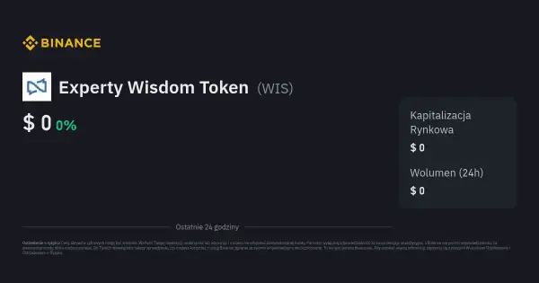 Wis kryptowaluta: Kluczowe informacje o Experty Wisdom Token i jego przyszłości